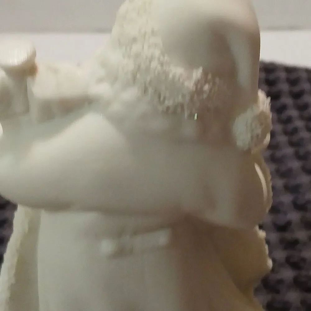 Vintage K's Collection Father Christmas Holding Cane Presents 6